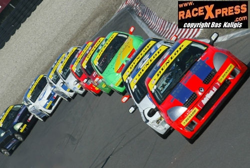 De Dunlop SportMaxx Clio Cup in actie